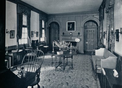 Das Wohnzimmer der Raleigh Taverne, um 1938 von Unbekannt