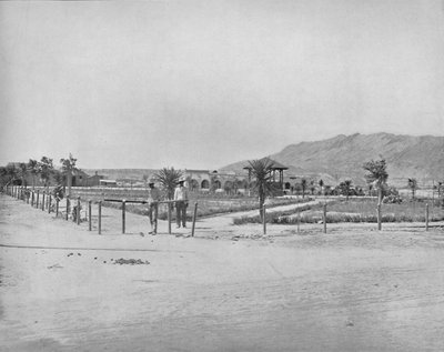 Der Platz, El Paso, Texas, um 1897 von Unbekannt