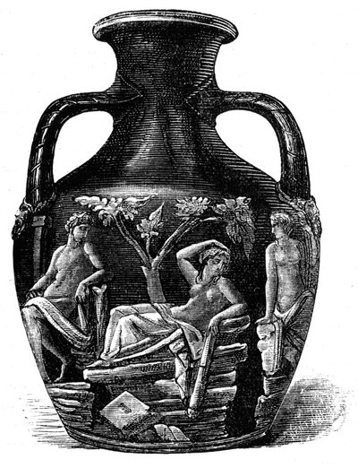 Die Portland-Vase, 1891 von Unbekannt