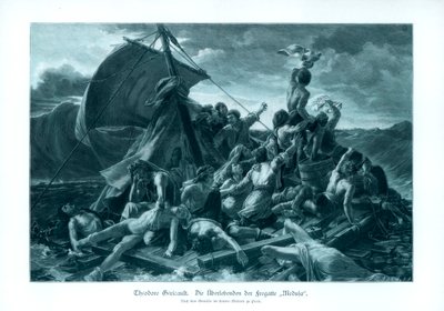 Das Floß der Medusa, 1900 von Unbekannt