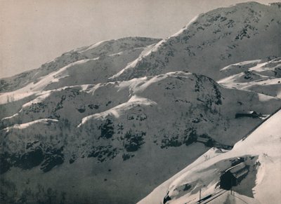 Der Reinunga-Tunnel an der Bergenbahn, 1914 von Unbekannt
