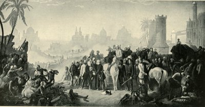 Die Entlastung von Lucknow...November 1857 von Unbekannt