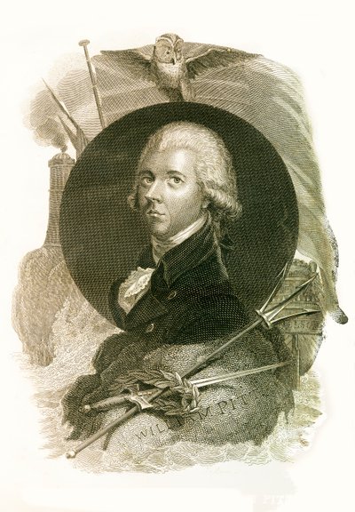 Der ehrenwerte William Pitt, 1759-1806, 1816 von Unbekannt