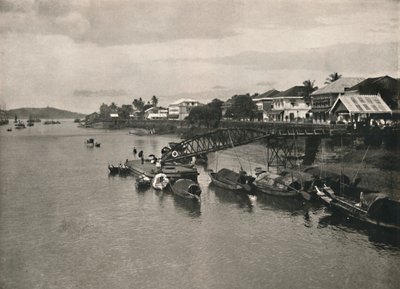 Das Flussufer und die Strandstraße, Moulmein von Unbekannt