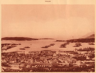 Die Reede, Toulon, 1930 von Unbekannt
