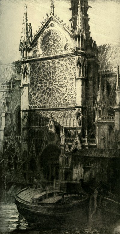 Das Rosenfenster, 1908 von Unbekannt