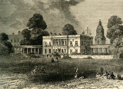 Die Royal Naval School, Greenwich, ca. 1878 von Unbekannt