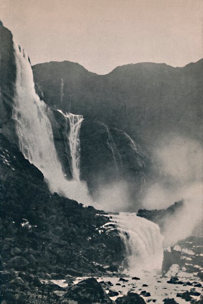 Die Skjeggedal-Fälle, 1914 von Unbekannt