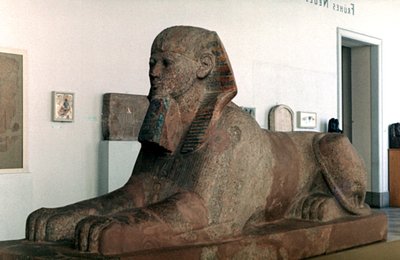 Die Sphinx der Königin Hatschepsut, 1450 von Unbekannt