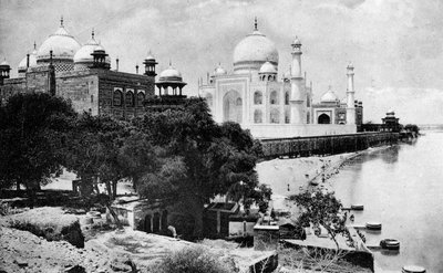 Das Taj Mahal, Agra, 20. Jahrhundert von Unbekannt