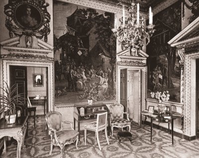 Der Wandteppichraum, Chiswick House, London von Unbekannt