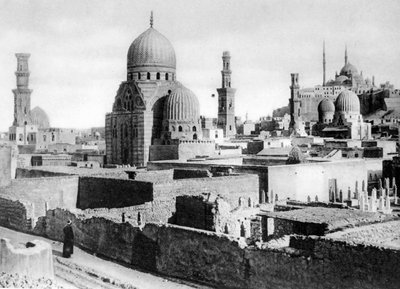 Die Gräber der Mameluken, Kairo, Ägypten, um 1920er Jahre von Unbekannt