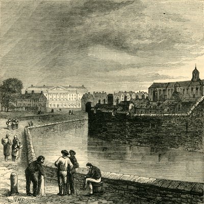 Der Burggraben, ca. 1872 von Unbekannt
