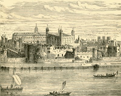 Der Tower von London, 1890 von Unbekannt