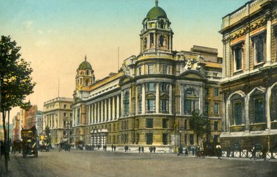Das Kriegsministerium, Whitehall, London, ca. 1910 von Unbekannt