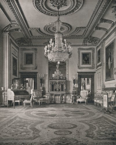 Der Weiße Salon, Windsor Castle, 1927 von Unbekannt