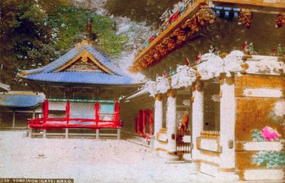 Das Yomeimon-Tor des Tosho-gu-Schreins, Nikko, Japan von Unbekannt