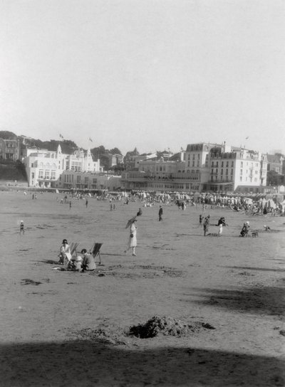 Der Strand, Dinard, Bretagne von Unbekannt