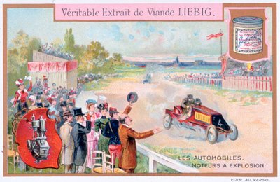 Der Zündfunke des Automotors, 1890-1910 von Unbekannt