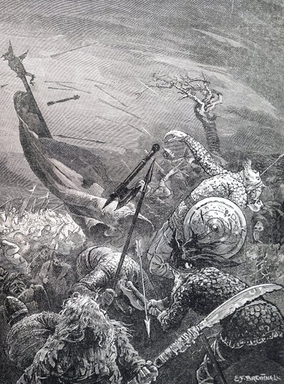 Der Tod von König Harold Godwinson von Unbekannt