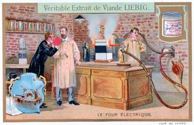 Der elektrische Ofen, 1890-1910 von Unbekannt