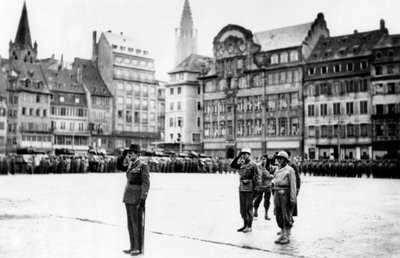 Die Befreiung von Straßburg, Frankreich, November 1944 von Unbekannt