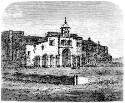 Das Mausoleum von Kolumbus, Santo Domingo, 1873 von Unbekannt