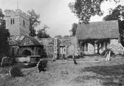 Die alte Kirche, Chingford, Essex, 1924-1926 von Unbekannt