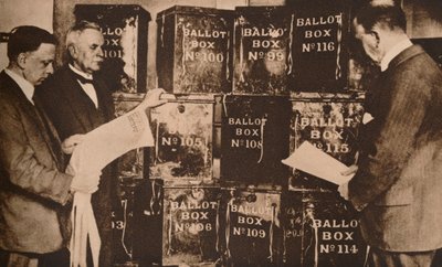 Die zweite Parlamentswahl von 1924 von Unbekannt