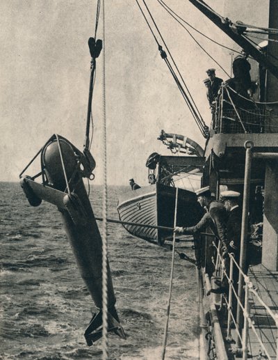 Der hai-förmige Paravan, 1943 von Unbekannt