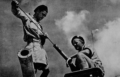 Die Panzerbesatzungen bereiten sich vor..., 1942-1944 von Unbekannt