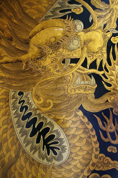 Thian Hock Keng Tempeltür von Unbekannt