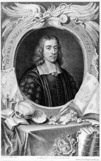 Thomas Willis, englischer Arzt, um 1660 von Unbekannt