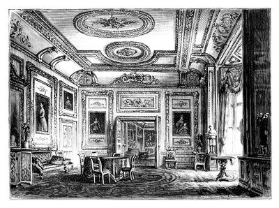 Der Weiße Zeichensaal, Windsor Castle, ca. 1888 von Unbekannt