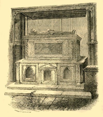 Grab von Heinrich III., 1881 von Unbekannt