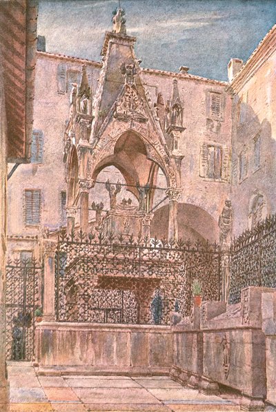 Grab von Mastino II in Verona, 1854, ca. 1900 von Unbekannt