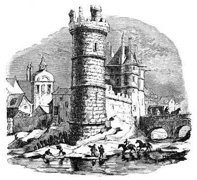 Tour de Nesle, Paris, 17. Jahrhundert, 1870 von Unbekannt
