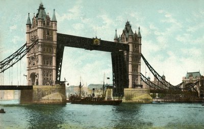 Tower Bridge, London, 1906 von Unbekannt