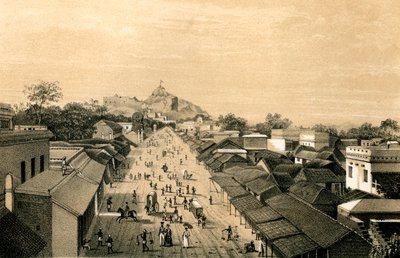 Stadt und Festung von Trichinopoly, Indien von Unbekannt