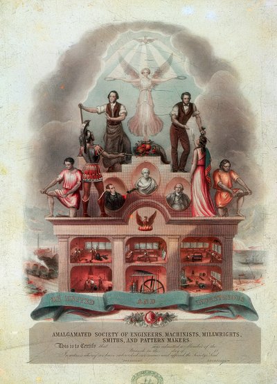 Gewerkschaftsrolle, 1851 von Unbekannt