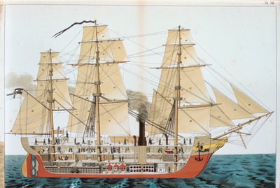 Übergangsschiff, 1886 von Unbekannt