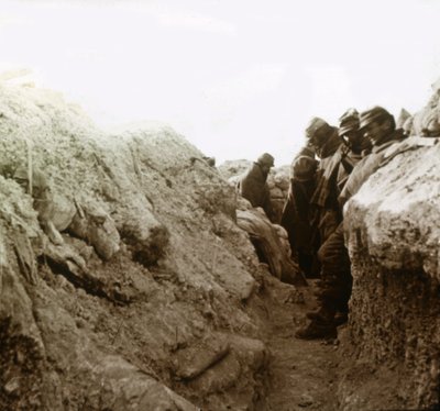 Schützengräben, Champagne, Nordfrankreich, 1914-1918 von Unbekannt