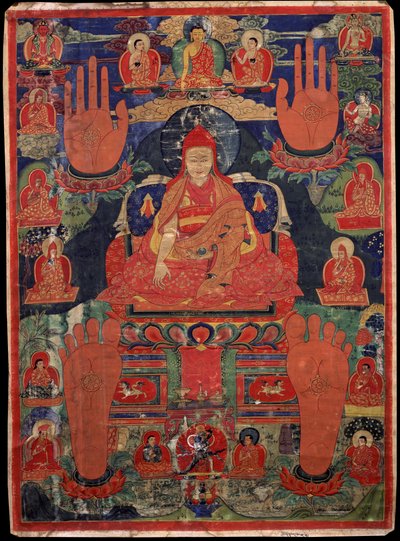 Tsuglag Gyatso, der dritte Pawo Rinpoche (ca. 1567-1630) von Unbekannt