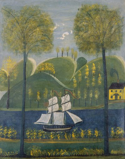 Unter vollen Segeln, zweites Viertel des 19. Jahrhunderts von Unbekannt