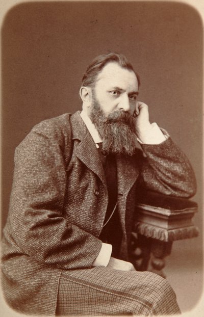 Wassili Perow, russischer Künstler, 1880 von Unbekannt