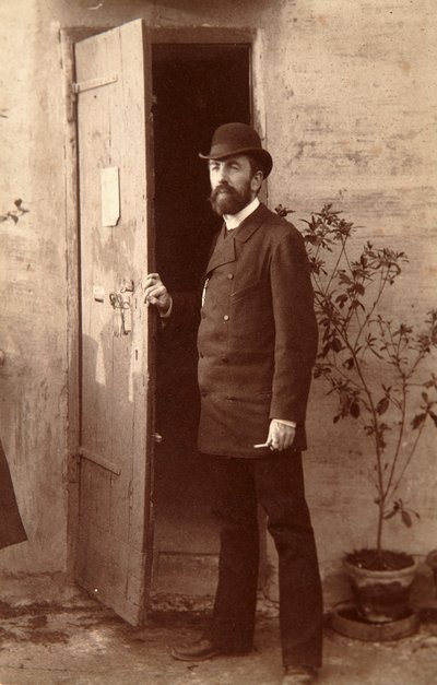 Wassili Polenow, russischer Künstler, 1884 von Unbekannt