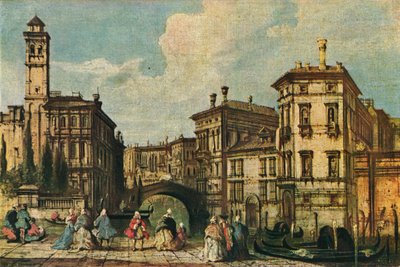 Venedig: Eingang zum Cannaregio von Unbekannt