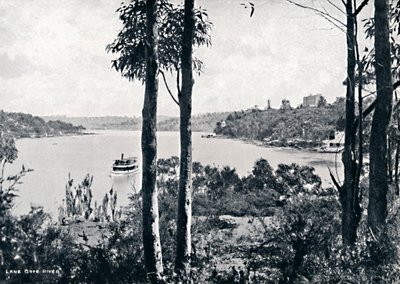 Blick auf den Lane Cove River, um 1900 von Unbekannt
