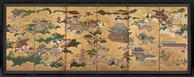 Ansichten von Kyoto, 1600er von Unbekannt