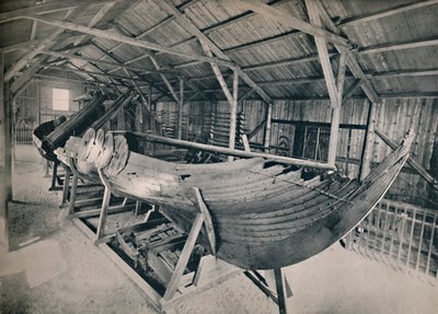 Wikingerschiff, 1914 von Unbekannt